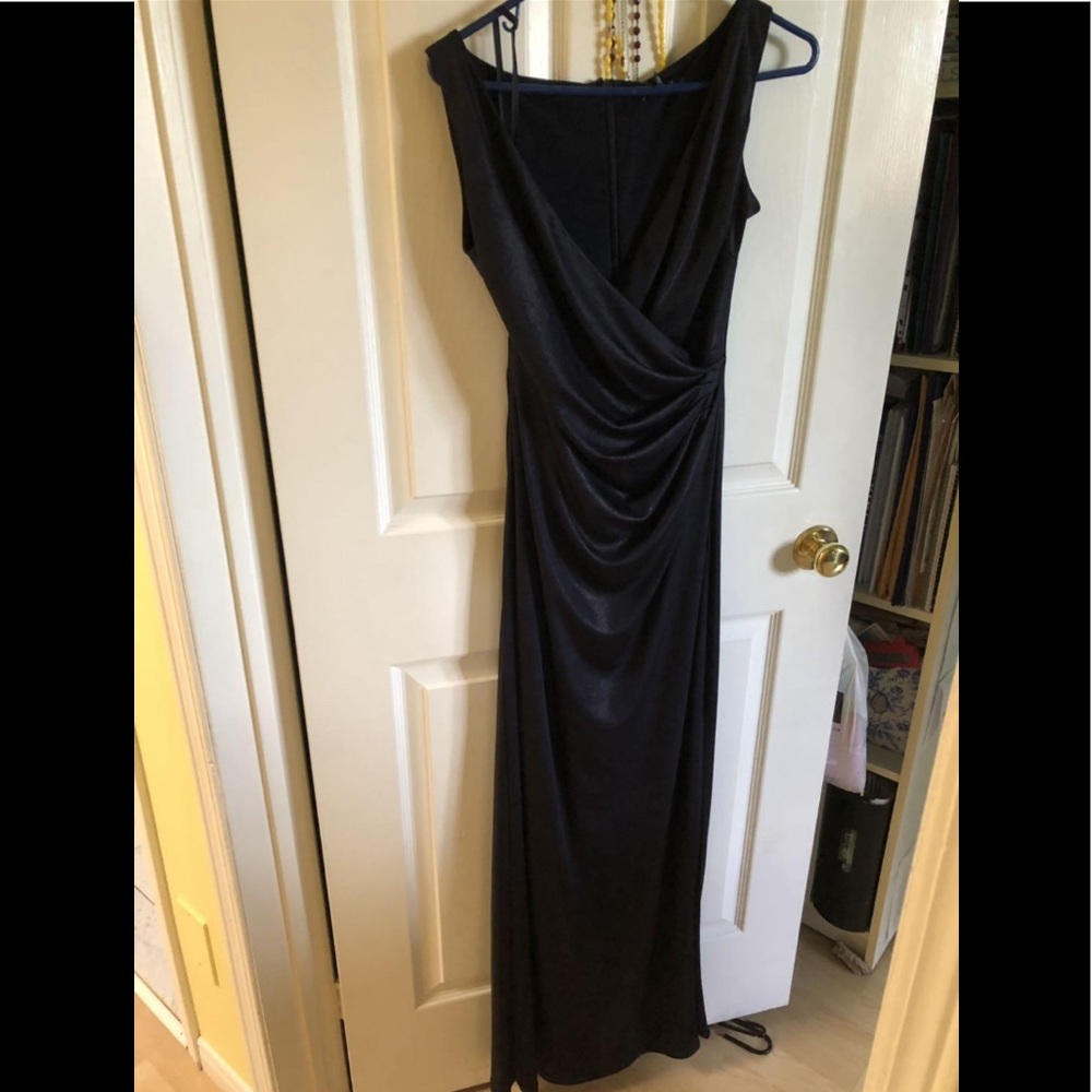 Navy blue Ralph Lauren long Gown